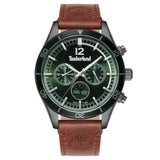 Ρολόι Timberland Ashmont TDWGF0011203 Με Καφέ Δερμάτινο Λουράκι