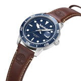 Πλάγια όψη του Timberland Peatfield TDWGB00834X1 με καφέ δερμάτινο λουράκι.