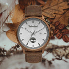 Ρολόι Timberland Southford TDWGB2102203 Με Καφέ Δερμάτινο Λουράκι