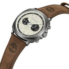 Ρολόι Dual Time Timberland Williston Small TDWGF0028203 Με Καφέ Δερμάτινο Λουράκι