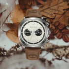 Ρολόι Dual Time Timberland Williston Small TDWGF0028203 Με Καφέ Δερμάτινο Λουράκι