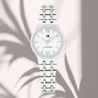 Ρολόι Tommy Hilfiger Mackenzie 1782889 Με Ασημί Μπρασελέ & Ασημί Καντράν