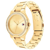 Γυναικείο ρολόι Tommy Hilfiger Juliette 1782642 με χρυσό ατσάλινο μπρασελέ και χρυσό καντράν διαμέτρου 36mm με ζιργκόν.