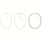Τριπλό Γυναικείο Κολιέ Calvin Klein 35000626 Ατσάλινο Ασημί