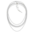 Τριπλό Γυναικείο Κολιέ Calvin Klein 35000626 Ατσάλινο Ασημί