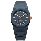 Ρολόι D1 Milano Blue Legacy D1-PCBJ41 Με Μπλε Μπρασελέ