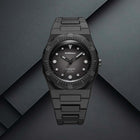 Ρολόι D1 Milano Carbon Diver D1-PDBJ01 Με Μαύρο Μπρασελέ
