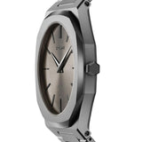 Καντράν του D1 Milano D1-UTBJ22 με ζαφείρι αχάρακτο κρύσταλλο.