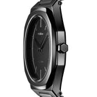 Ρολόι D1 Milano Ultra Thin Black Mirror D1-UTBU09 με Μαύρο Μπρασελέ & Μαύρο Καντράν
