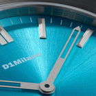 Ρολόι D1 Milano Ultra Thin Ice Sealed D1-UCBU03 με Ασημί Μπρασελέ & Μπλε Καντράν