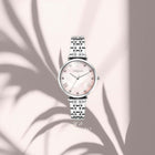 Ρολόι Vogue Bliss Mini 2020617083 Με Ασημί Μπρασελέ & Ροζ Φίλντισι Καντράν