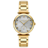 Γυναικείο ρολόι Vogue Alice 2020613341 με χρυσό ατσάλινο μπρασελέ και γκρι καντράν διαμέτρου 35mm.