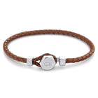 Βραχιόλι Calvin Klein 35000261 Δερμάτινο Καφέ