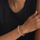 Γυναικείο Βραχιόλι Calvin Klein Harmonious Connection 35000807 Χρυσό