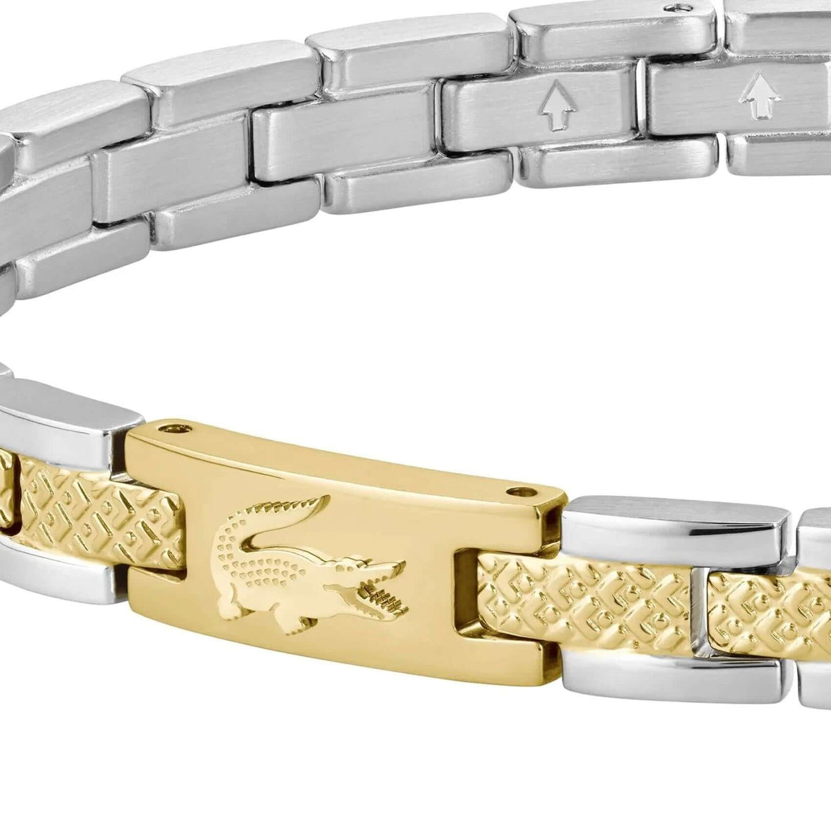 Βραχιόλι Lacoste Metropole 2040558 Ασημί & Χρυσό