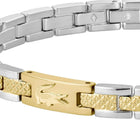 Βραχιόλι Lacoste Metropole 2040558 Ασημί & Χρυσό