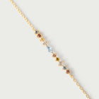 Βραχιόλι Pdpaola PU01-845-U Lotus Επίχρυσο Με Πολύχρωμα Ζιργκόν