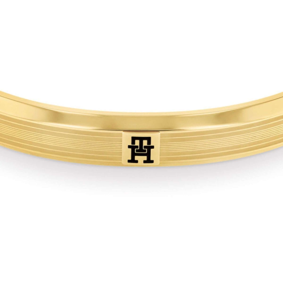 Ανδρικό βραχιόλι Tommy Hilfiger 2790572 χειροπέδα σε χρυσό χρώμα από ατσάλι.