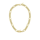 Γυναικείο κολιέ Lacoste 2040372 κατασκευασμένο από επιχρυσωμένο ατσάλι, πλήρη εικόνα