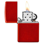 Αναπτήρας Zippo Classic Metallic Red 49475 Αντιανεμικός