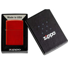 Αναπτήρας Zippo Classic Metallic Red 49475 Αντιανεμικός