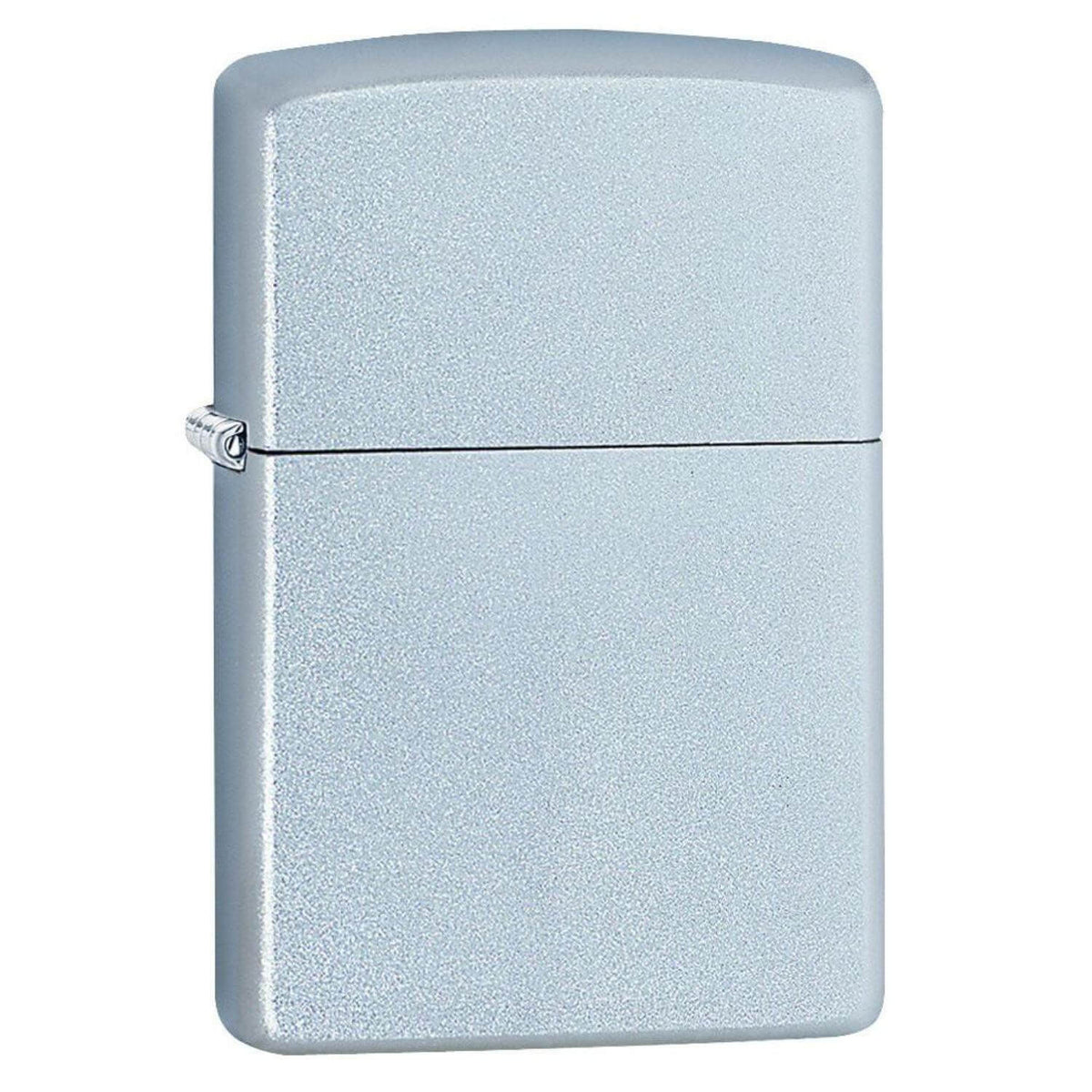 Αντιανεμικός αναπτήρας Zippo Classic Satin 205 σε γκρι χρώμα και σατινέ φινίρισμα με δυνατότητα χαράγματος για ένα προσωποποιημένο δώρο.
