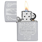 Αναπτήρας Zippo Harley Davidson 49660 Αντιανεμικός