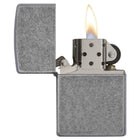Αναπτήρας Zippo Silver Antique 121FB Αντιανεμικός