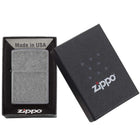 Αναπτήρας Zippo Silver Antique 121FB Αντιανεμικός
