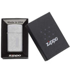 Αναπτήρας Zippo Silver Slim Venetia 1652 Αντιανεμικός