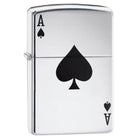 Αναπτήρας Zippo Spade Silver 24011 Αντιανεμικός