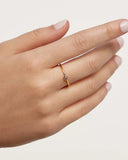 Δαχτυλίδι Daisy Ασήμι 925 Επιχρυσωμένο PDPAOLA AN01-183-16