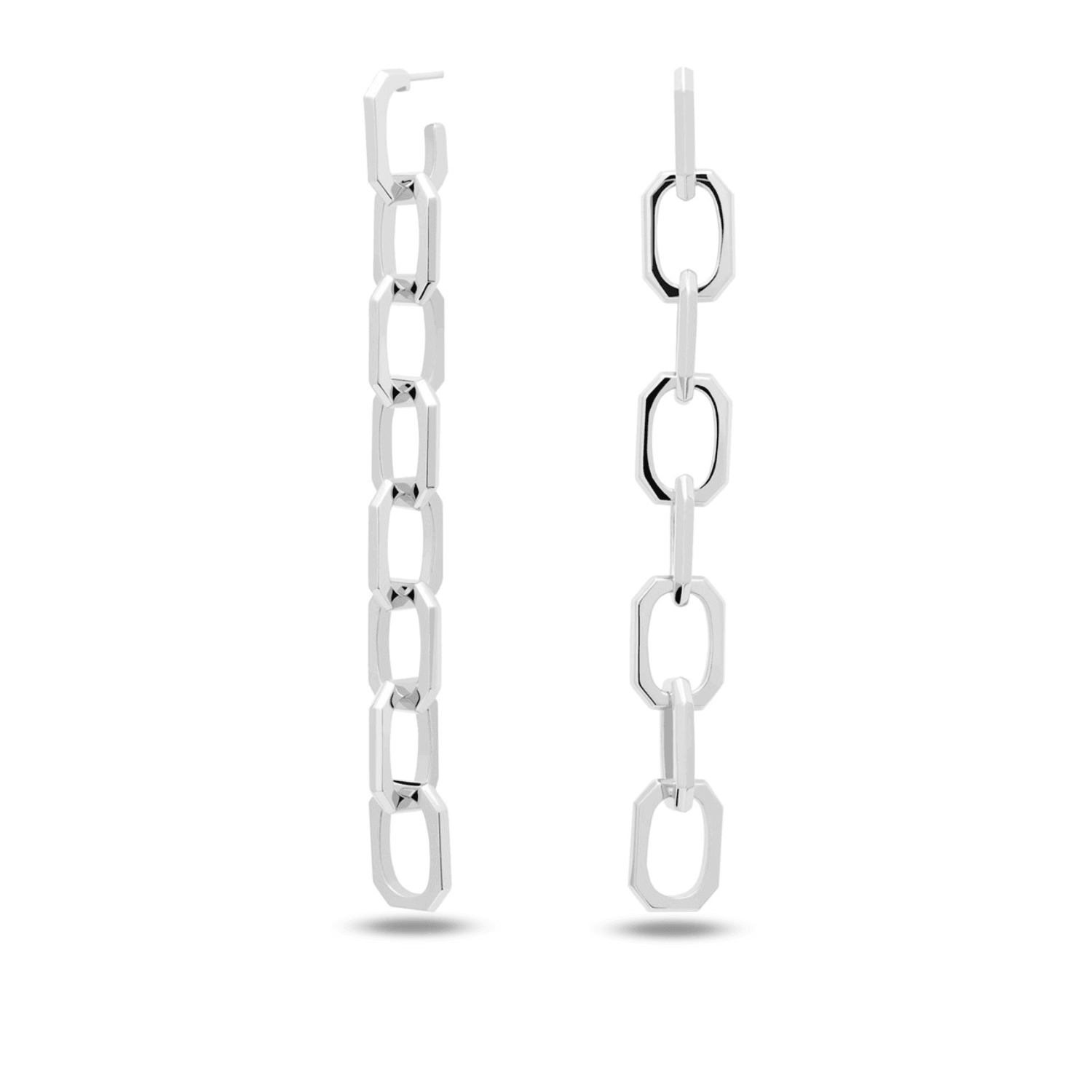 Σκουλαρίκια PD Paola Signature Chain Ασήμι 925 AR02-418-U