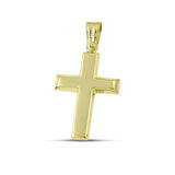 Ανδρικός Βαπτιστικός σταυρός χρυσός Κ14