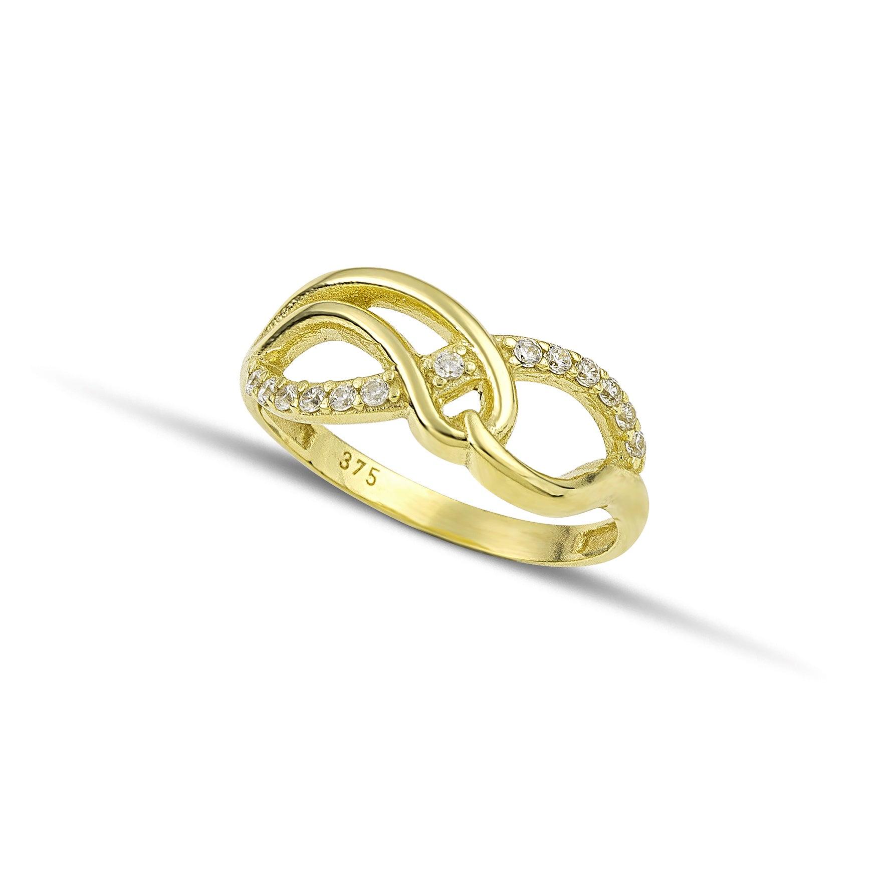Δαχτυλίδι Χρυσό Κ9 με Ζιργκόν