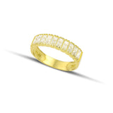 Χρυσό δαχτυλίδι Κ14 Μισόβερο