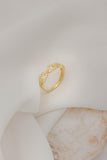 Χρυσό Δαχτυλίδι Κ14 με σχήμα Αλυσίδα