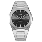 Ρολόι D1 Milano Mechanical Automatico D1-ATBJ10 Με Ασημί Μπρασελέ