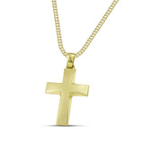 Ανδρικός Βαπτιστικός σταυρός χρυσός Κ14