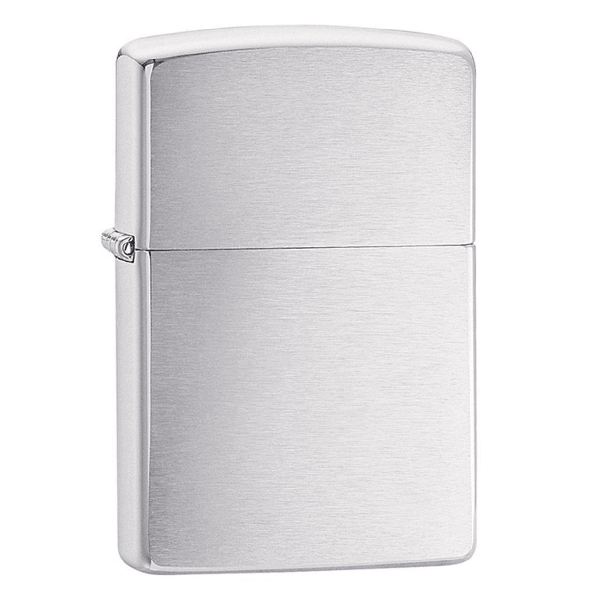 Αντιανεμικός αναπτήρας Zippo Street Chrome Matte 200 σε ασημί χρώμα με ματ υφή και δυνατότητα χαράγματος για ένα προσωποποιημένο δώρο.