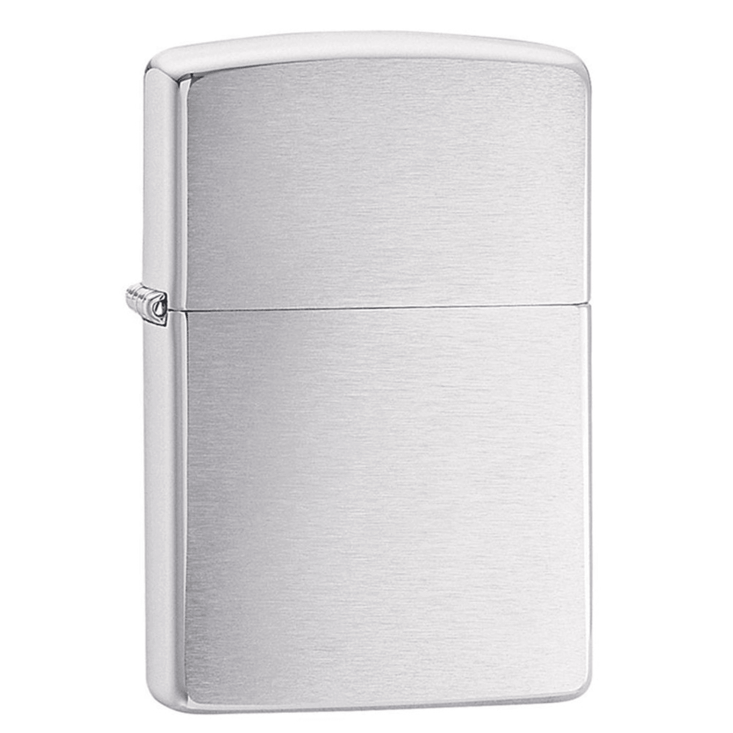 Αντιανεμικός αναπτήρας Zippo Street Chrome Matte 200 σε ασημί χρώμα με ματ υφή και δυνατότητα χαράγματος για ένα προσωποποιημένο δώρο.