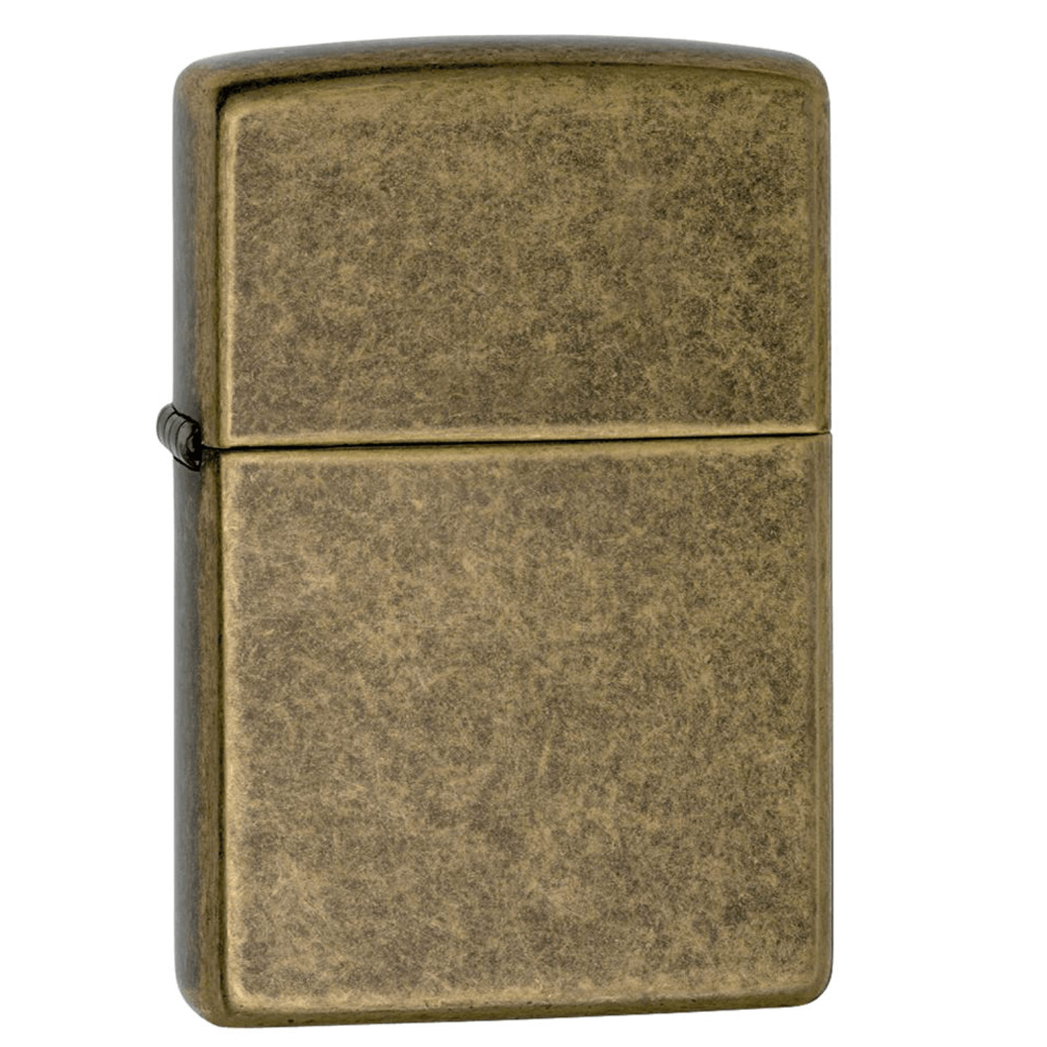 Αντιανεμικός αναπτήρας Zippo Antique Brass 201FB σε σκούρο χρυσό χρώμα. 