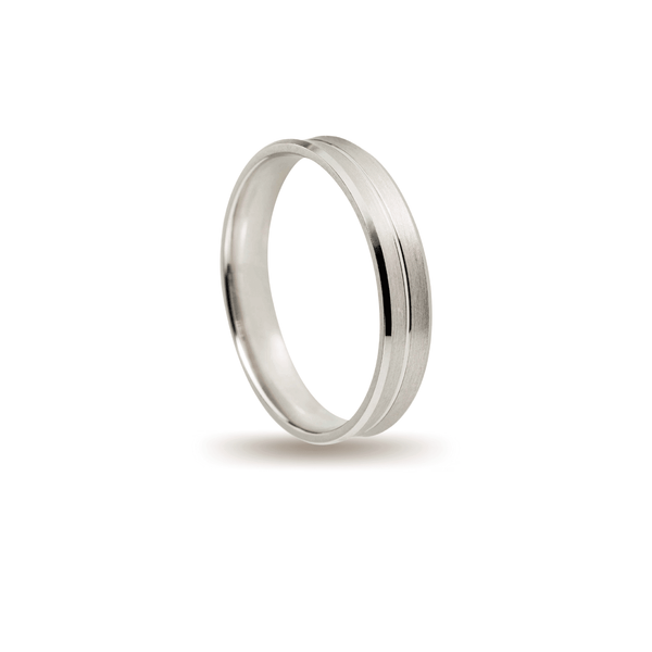 Βέρες Σετ Λευκόχρυσες Ματ MASCHIO FEMMINA G4428-E - themelidisjewels