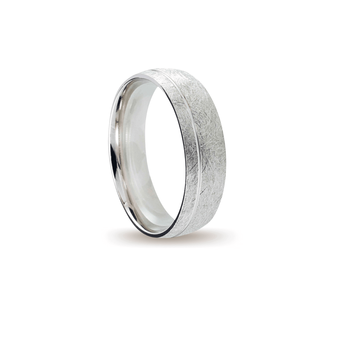 Βέρες Σετ Λευκόχρυσες με Χάραγμα MASCHIO FEMMINA 024-E - themelidisjewels