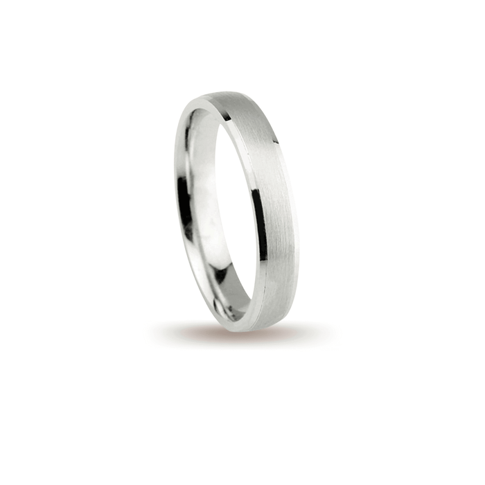 Βέρες Σετ Λευκόχρυσες Σαγρέ MASCHIO FEMMINA 020-E - themelidisjewels