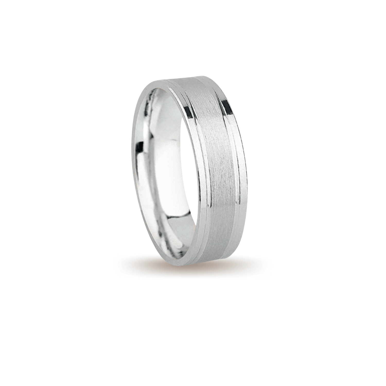 Βέρες Σετ Λευκόχρυσες Σαγρέ MASCHIO FEMMINA 029-E - themelidisjewels