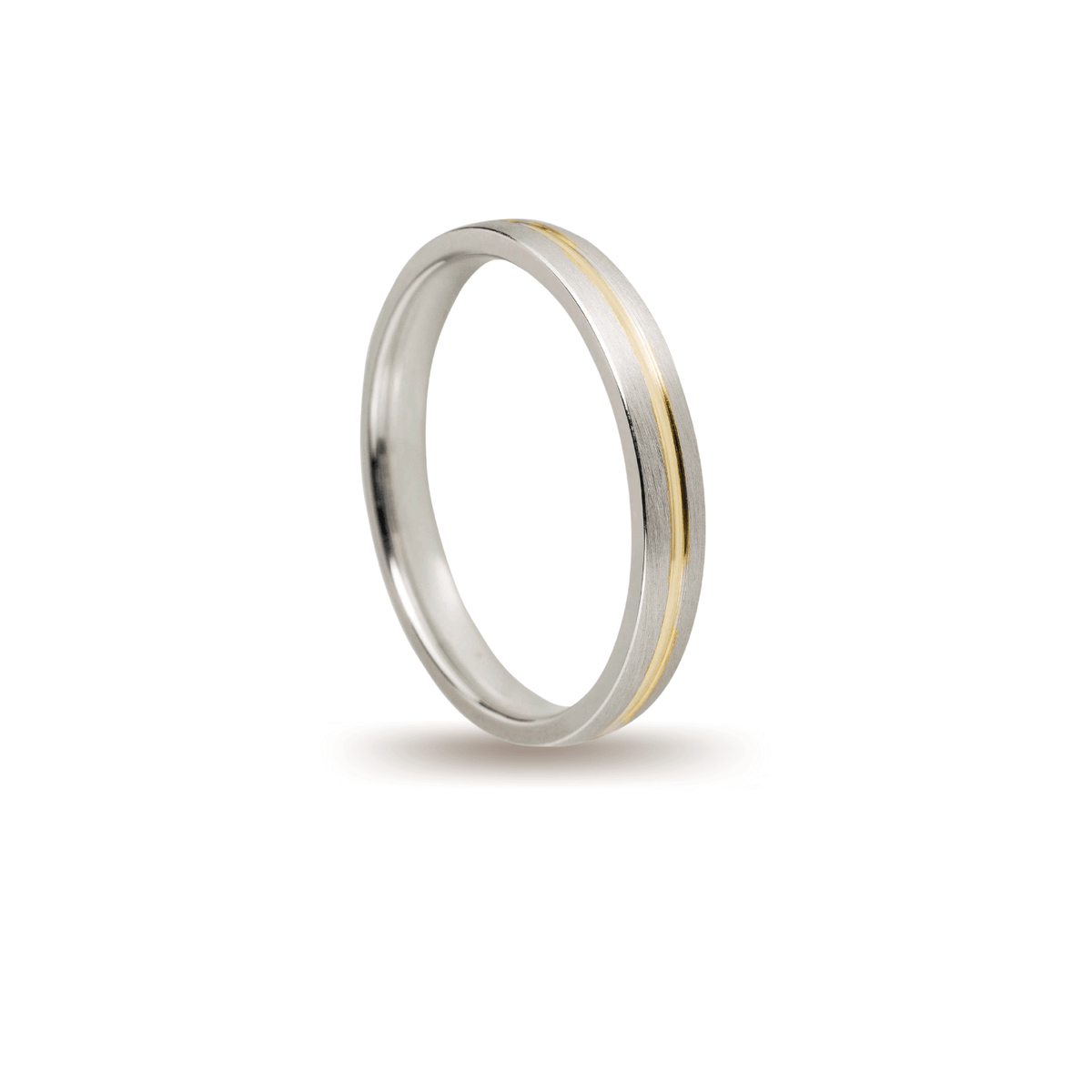 Βέρες Σετ Χρυσές Λευκόχρυσες Σαγρέ MASCHIO FEMMINA 010-E - themelidisjewels