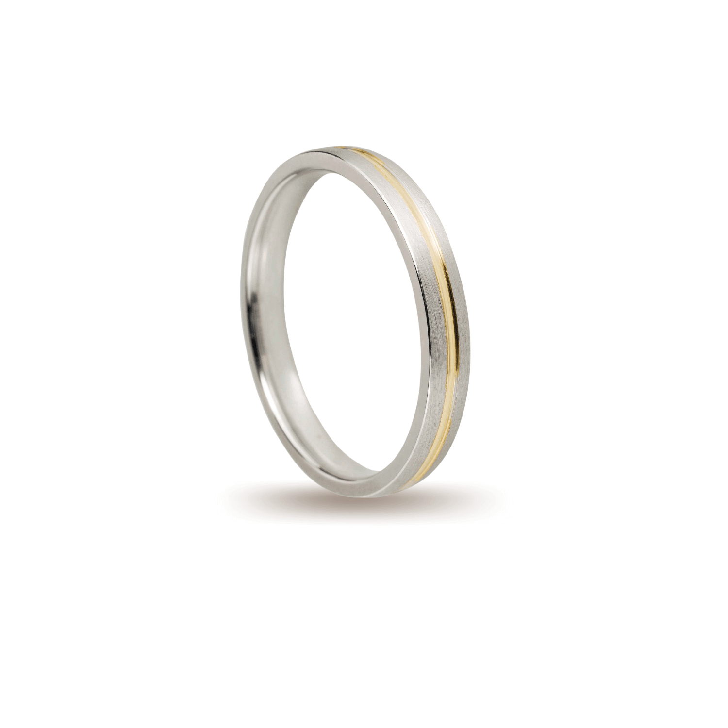 Βέρες Σετ Χρυσές Λευκόχρυσες Σαγρέ MASCHIO FEMMINA 010-E - themelidisjewels