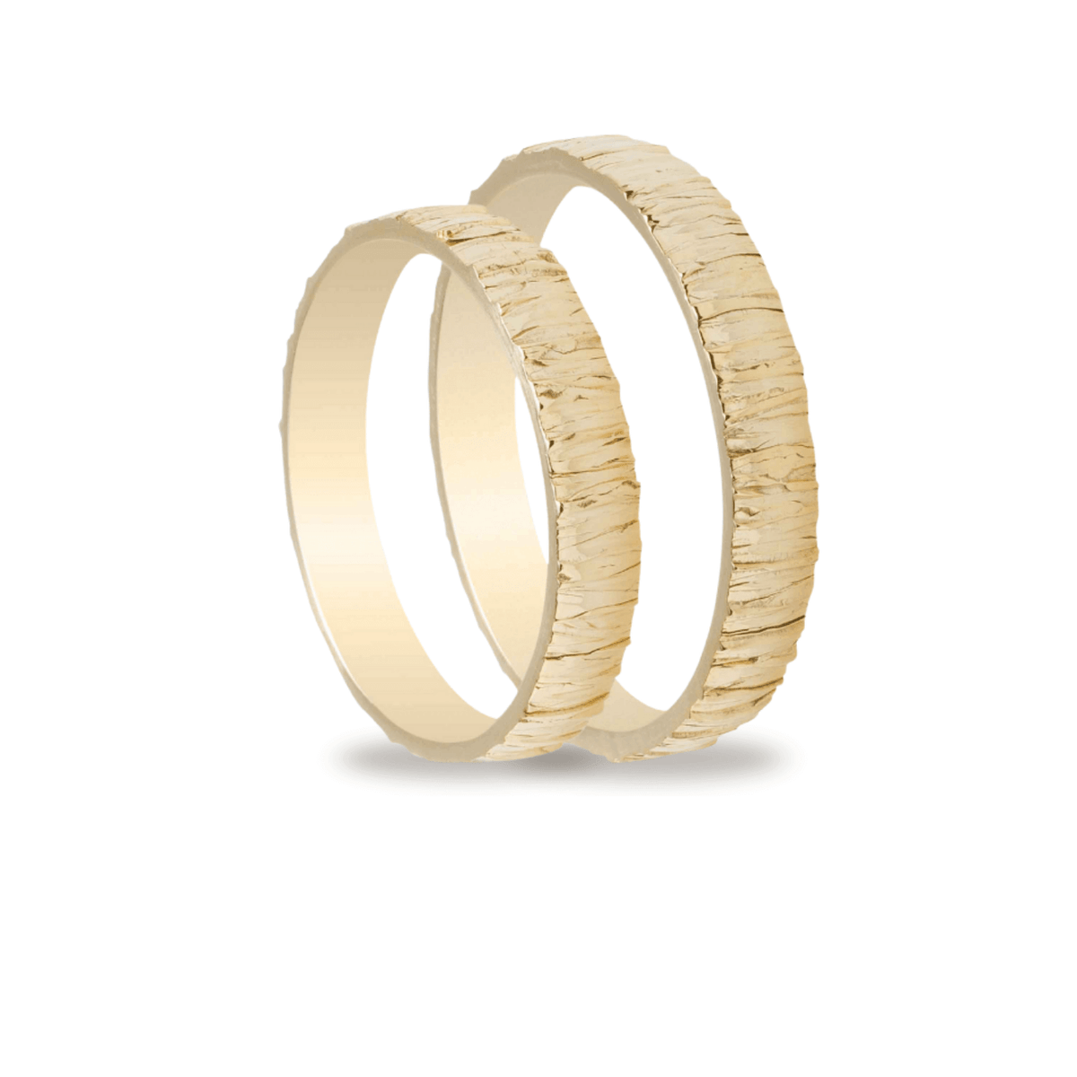 Βέρες Σετ Χρυσές Σαγρέ MASCHIO FEMMINA TMF-38 - themelidisjewels