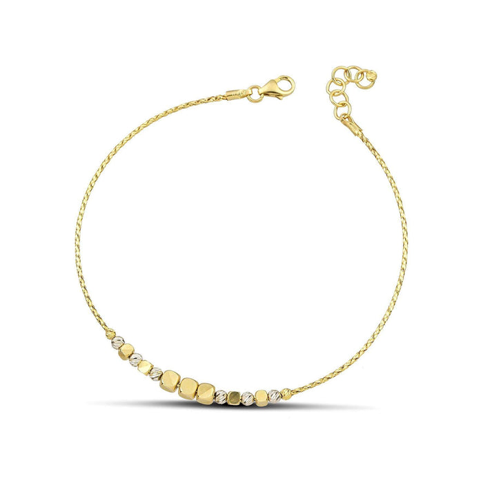 Βραχιόλι χρυσό γυναικείο βέργα - themelidisjewels